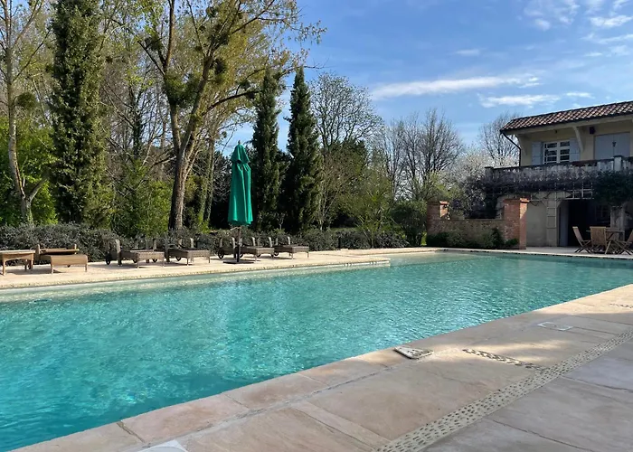 La Bourdette - Elegantes Herrenhaus Im Boutique Stil וילה Daumazan-sur-Arize