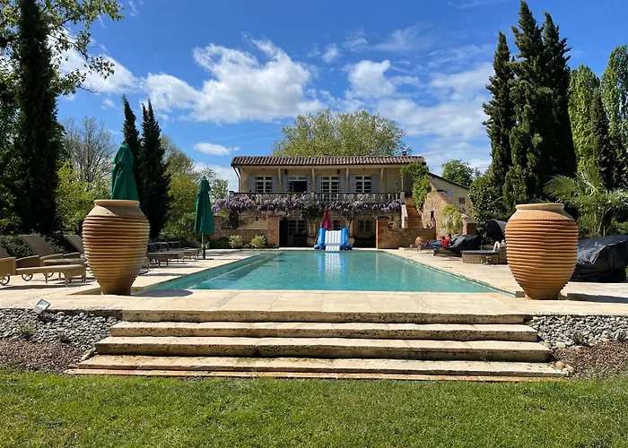 La Bourdette - Elegantes Herrenhaus Im Boutique Stil וילה *